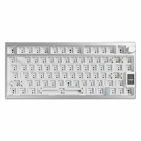 YUNZII AL80 QMK/VIA Knob Aluminum Keyboard Kit Key Stabilizers Gaming accessories