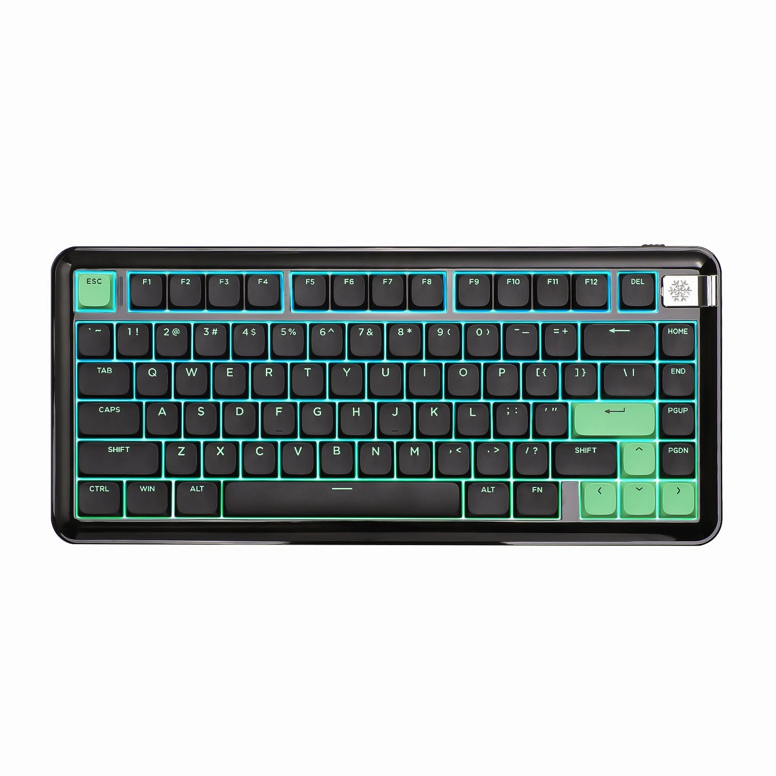 Mechanical Keypad Portable Portable Mechanical Setup YUNZII L75 Low Profile Wireless Mechanical Keyboard