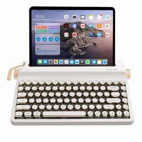 Mechanical Keypad YUNZII QL75 Vintage Retro Typewriter QMK/VIA Mechanical Keyboard