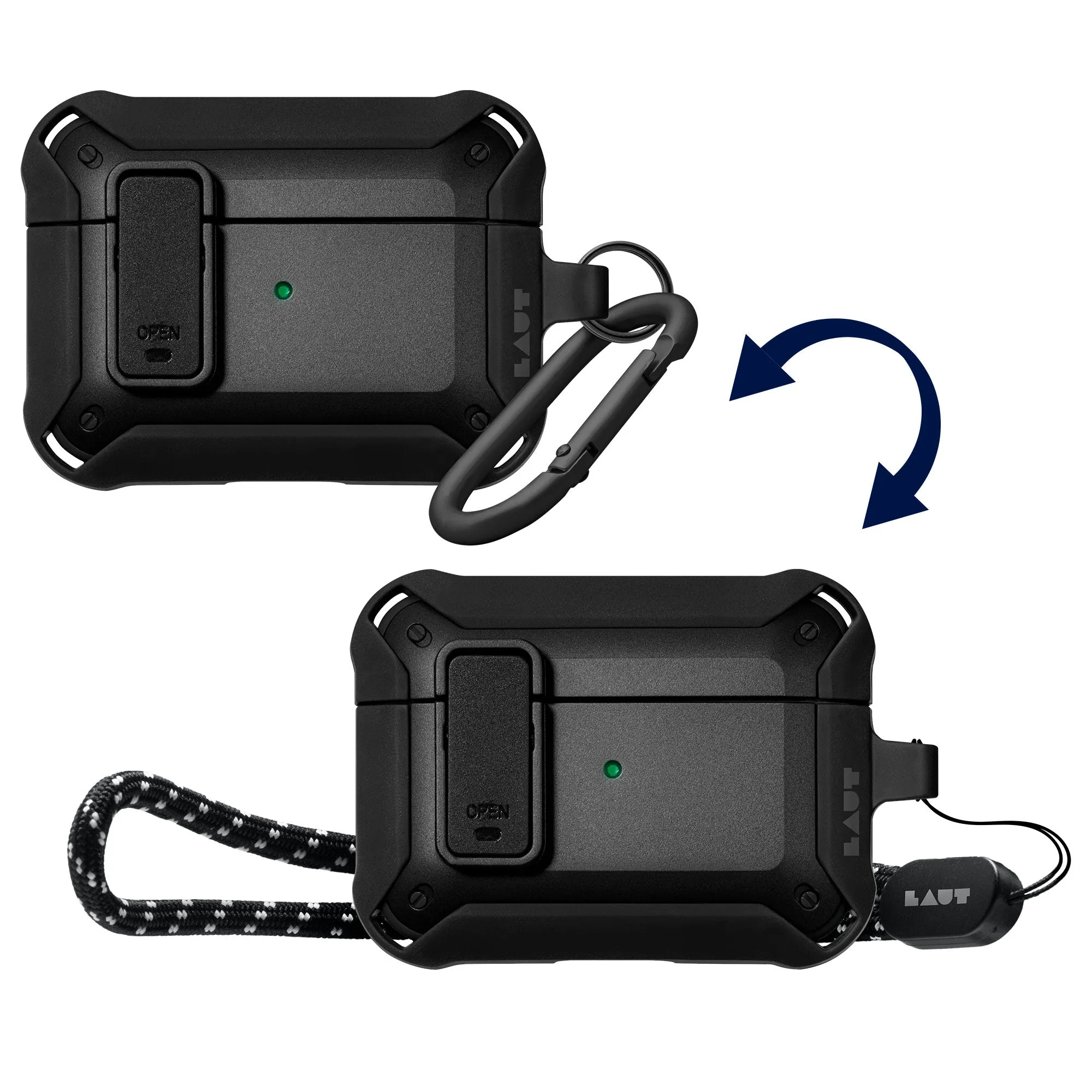 Ergonomic Feel Edge Cushion ZENTRY case for AirPods Pro (1st & 2nd Generation)